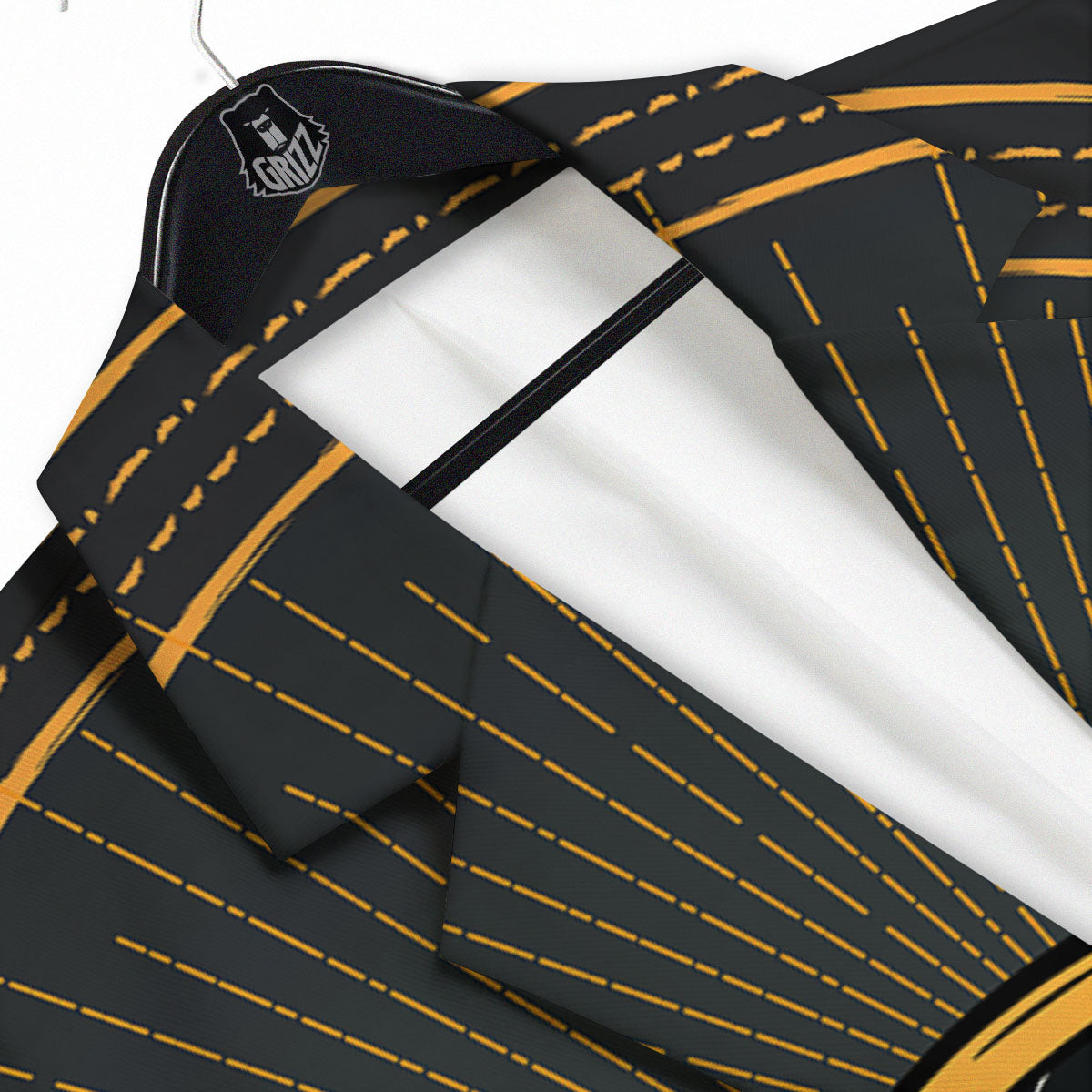 Eye Of Providence Illuminati Print Men's Sport Coat-grizzshop
