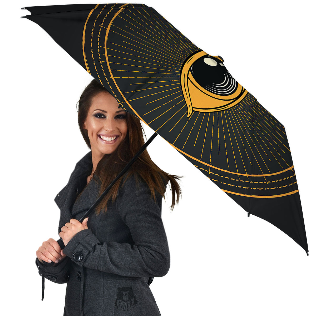 Eye Of Providence Illuminati Print Umbrella-grizzshop