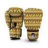 Eye of Horus Aztec Print Pattern Boxing Gloves-grizzshop