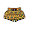 Eye of Horus Aztec Print Pattern Muay Thai Boxing Shorts-grizzshop