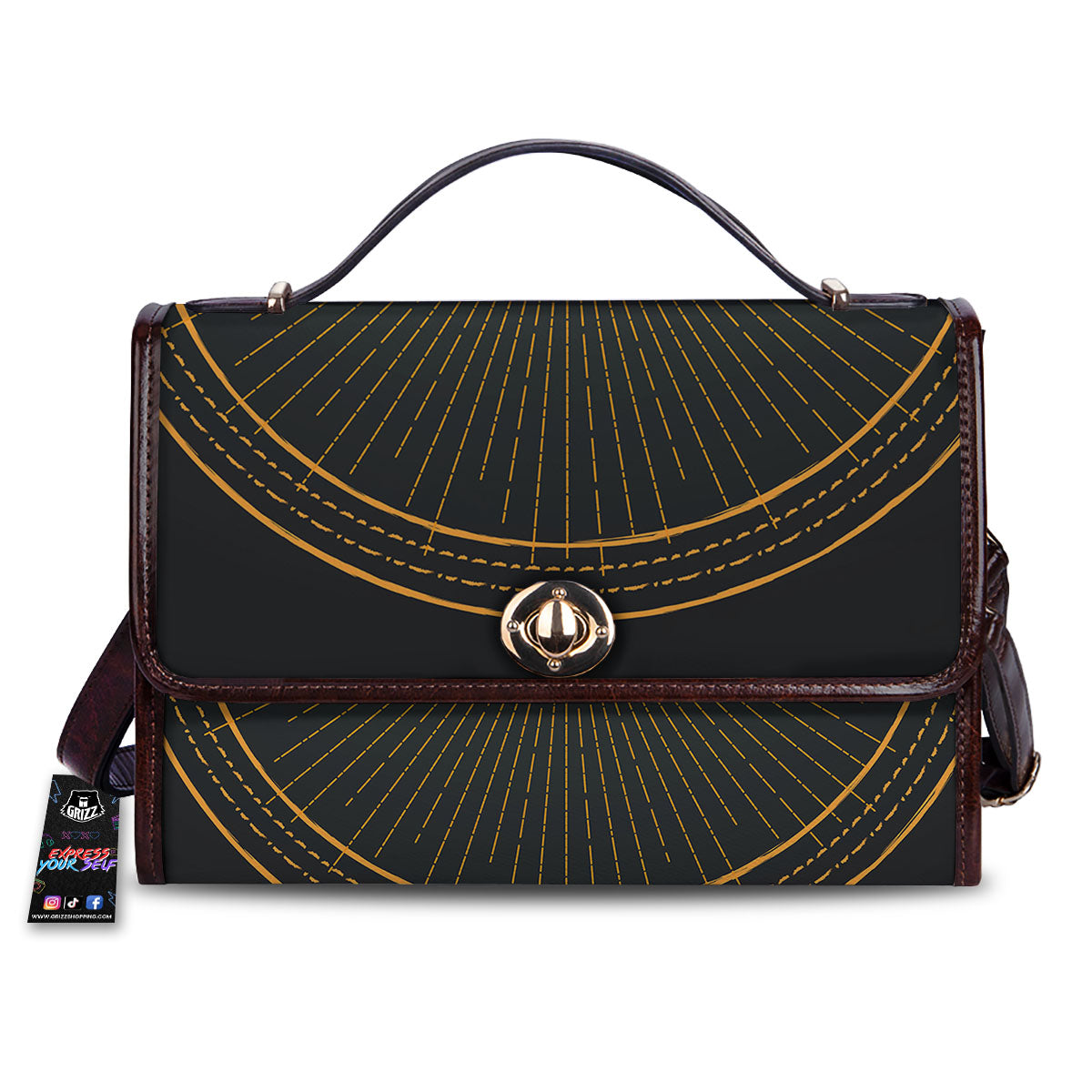 Eye Of Providence Illuminati Print Women's Satchel Bag