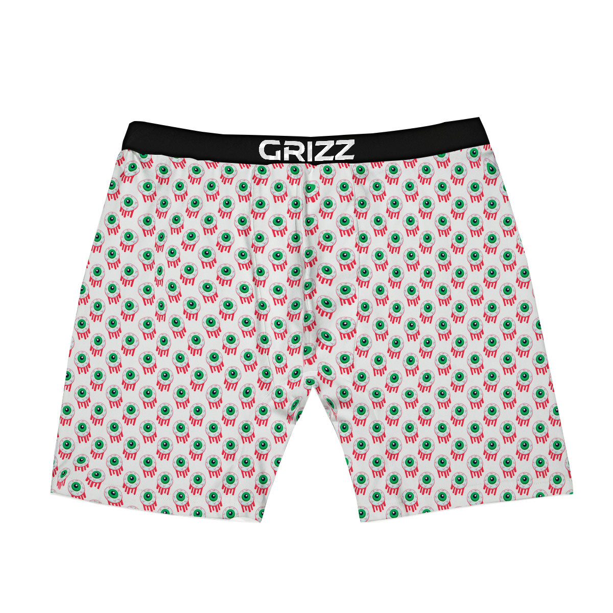 Eyeball Bloody Print Pattern Boxer Briefs-grizzshop