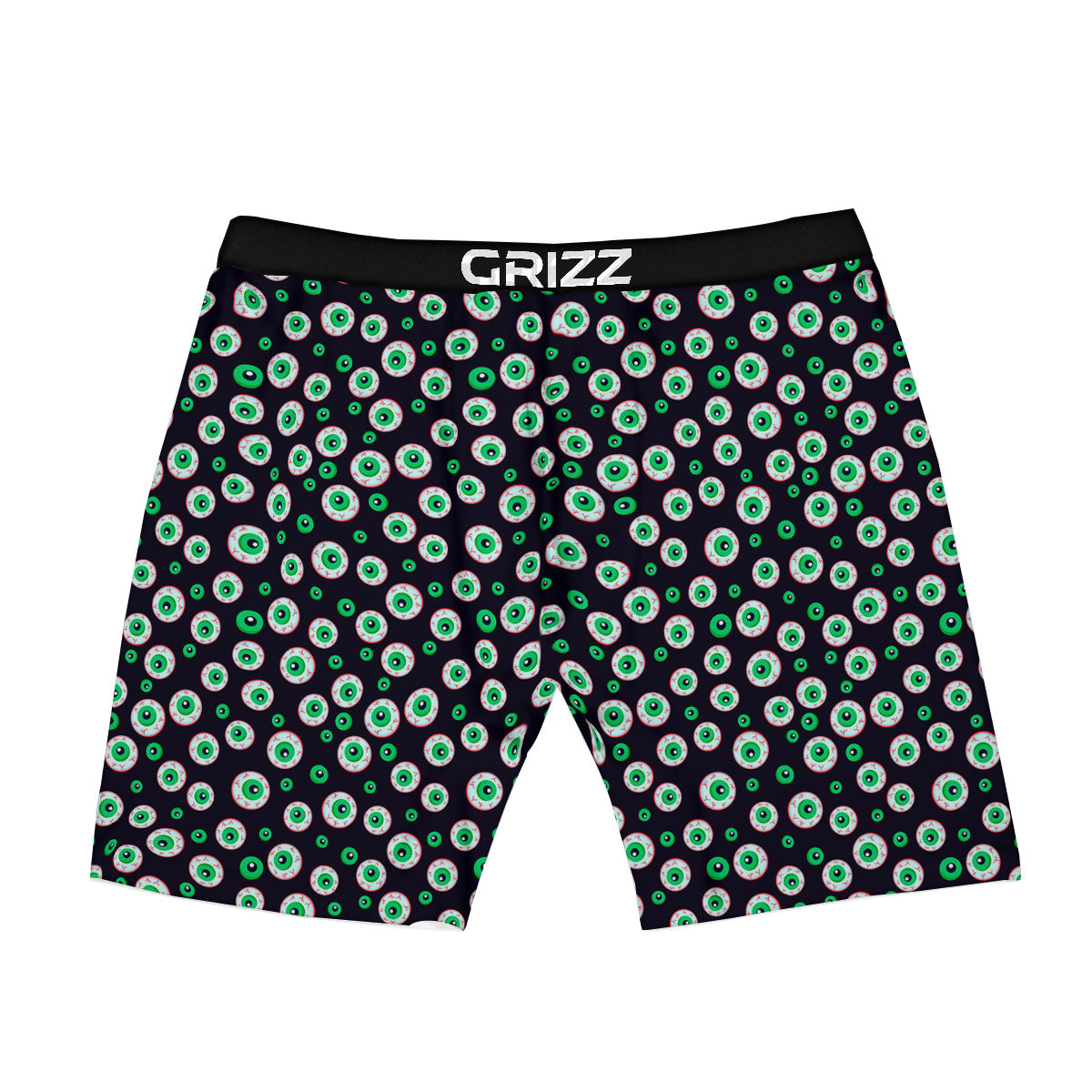 Eyeball Creepy Print Pattern Boxer Briefs-grizzshop