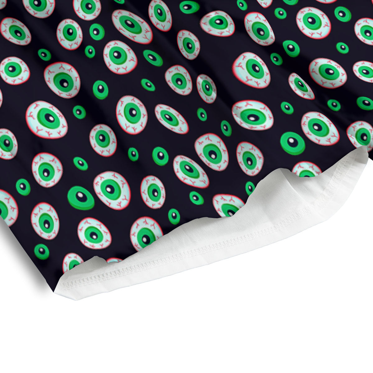 Eyeball Creepy Print Pattern Men's Athletic Shorts