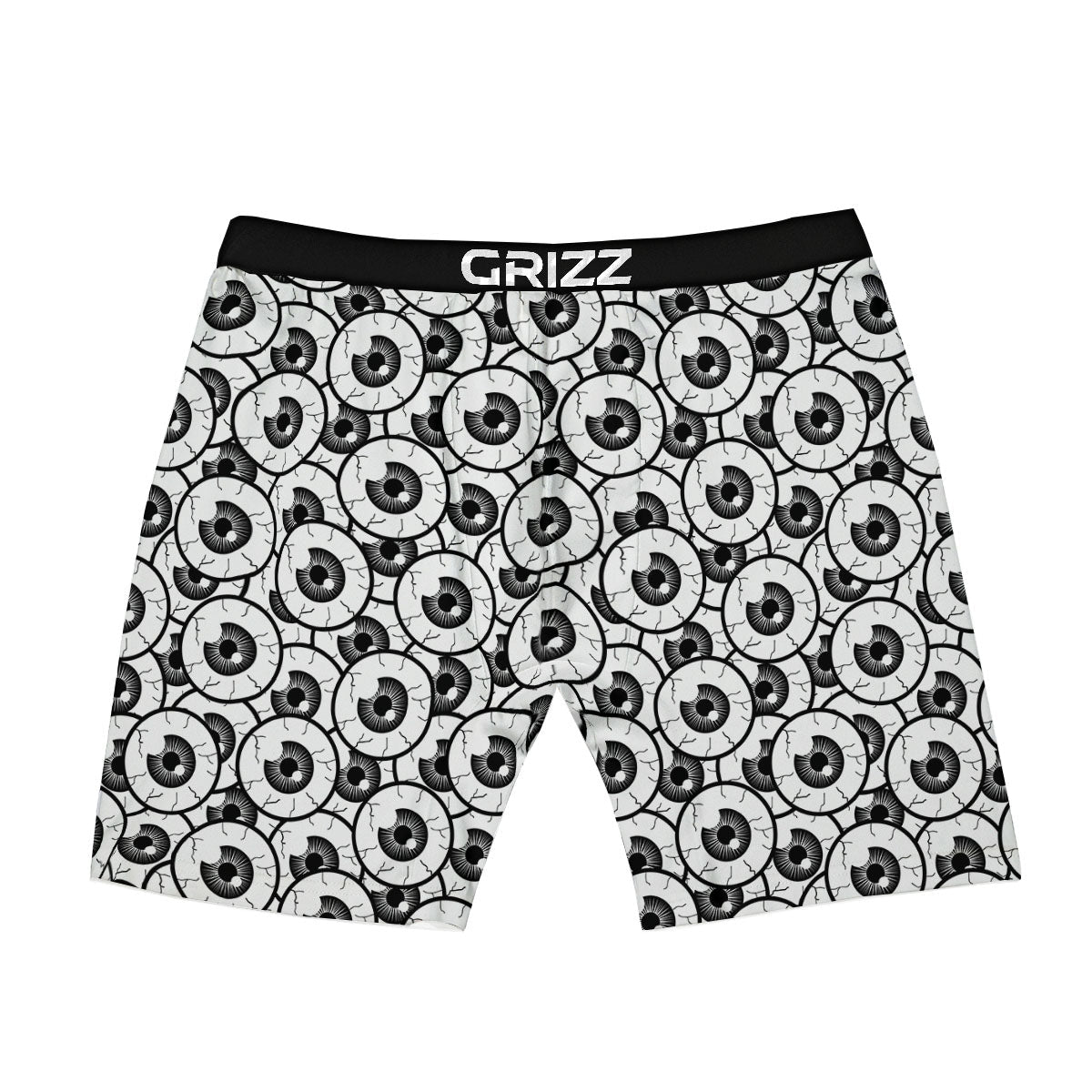 Eyeball Print Pattern Boxer Briefs-grizzshop