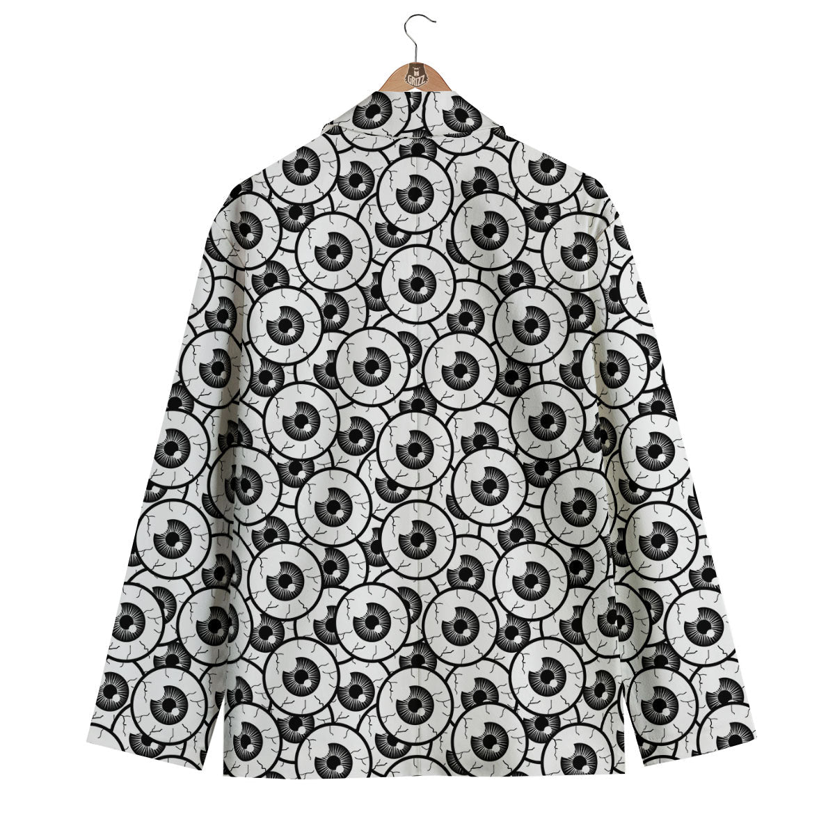 Eyeball Print Pattern Men's Blazer-grizzshop