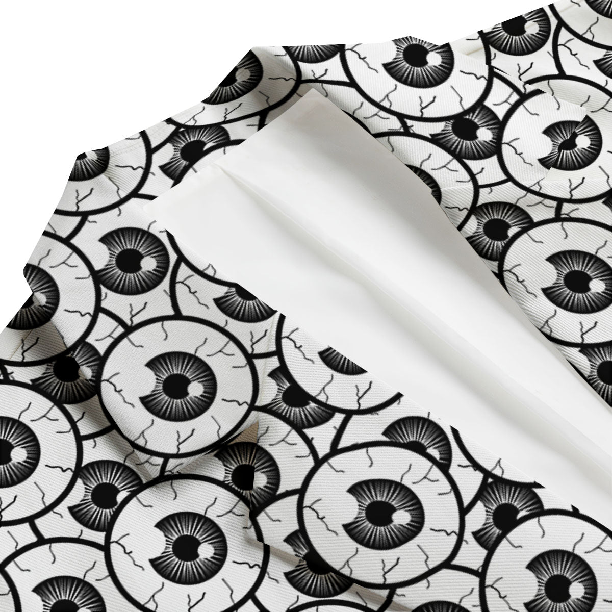 Eyeball Print Pattern Men's Blazer-grizzshop
