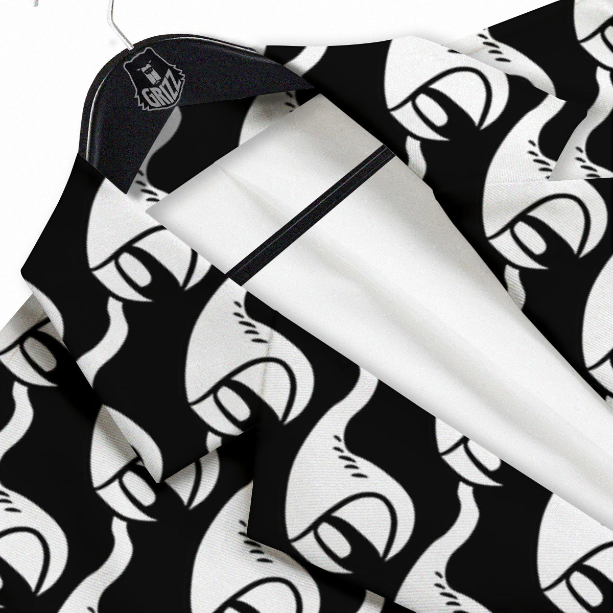 Eyes Monster Print Pattern Men's Sport Coat-grizzshop
