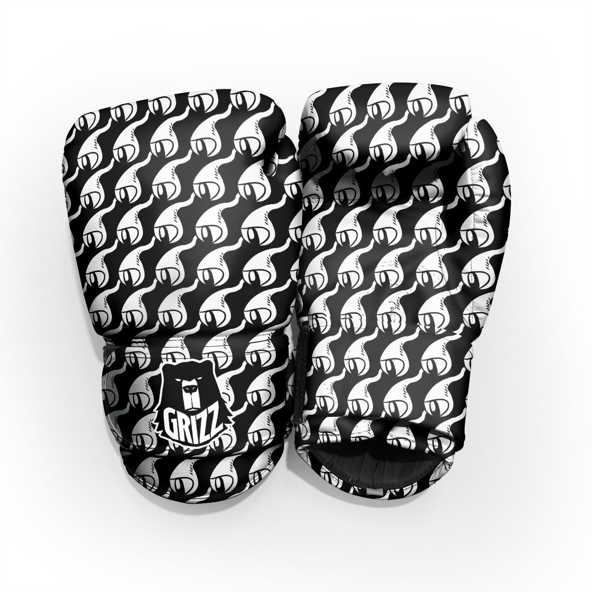 Eyes Monster Print Pattern Pro Boxing Glove