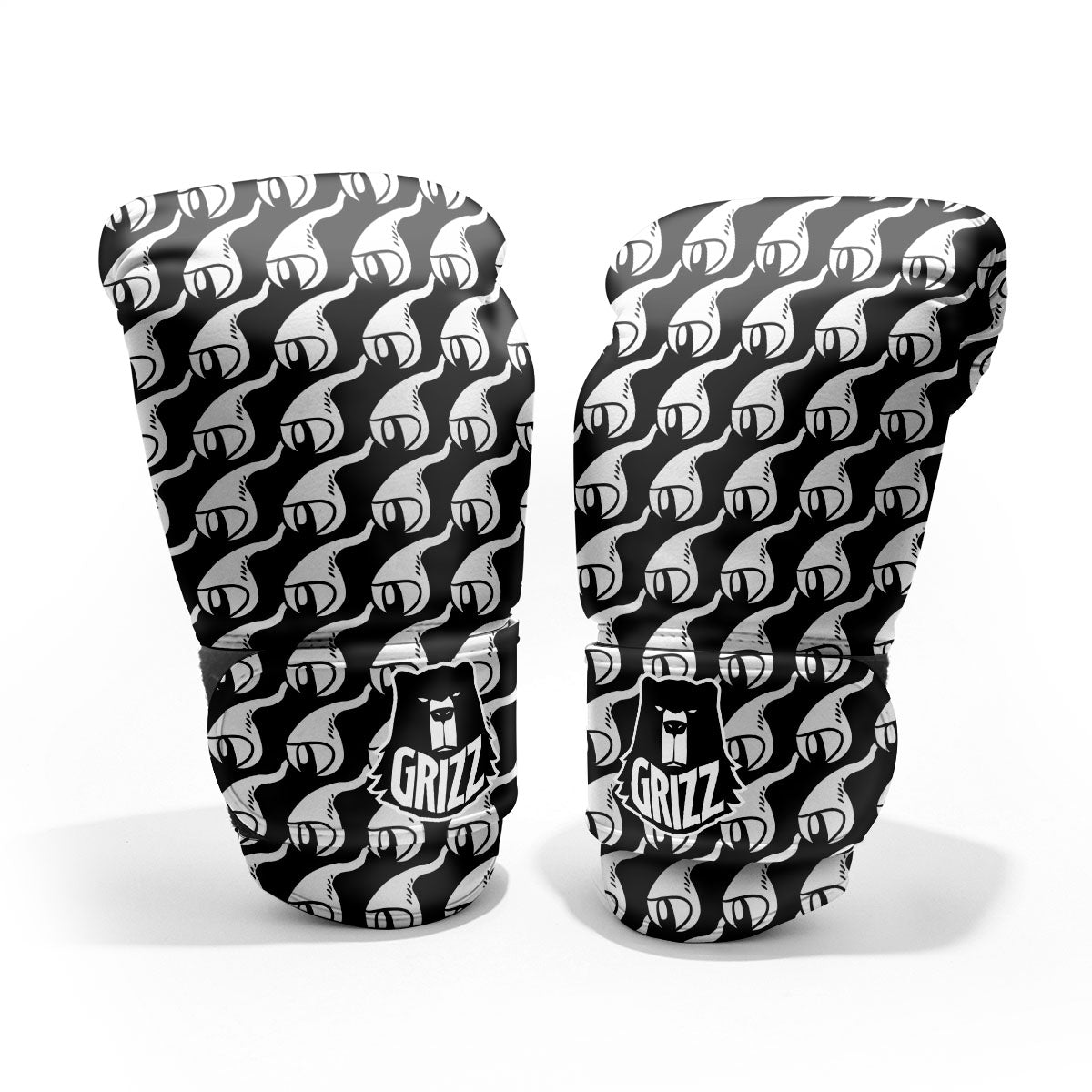 Eyes Monster Print Pattern Pro Boxing Glove