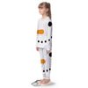 Face Snowman Print Kid's Pajamas-grizzshop