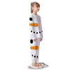 Face Snowman Print Kid's Pajamas-grizzshop