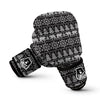 Fairisle Polar Bear Christmas Pattern Print Boxing Gloves-grizzshop