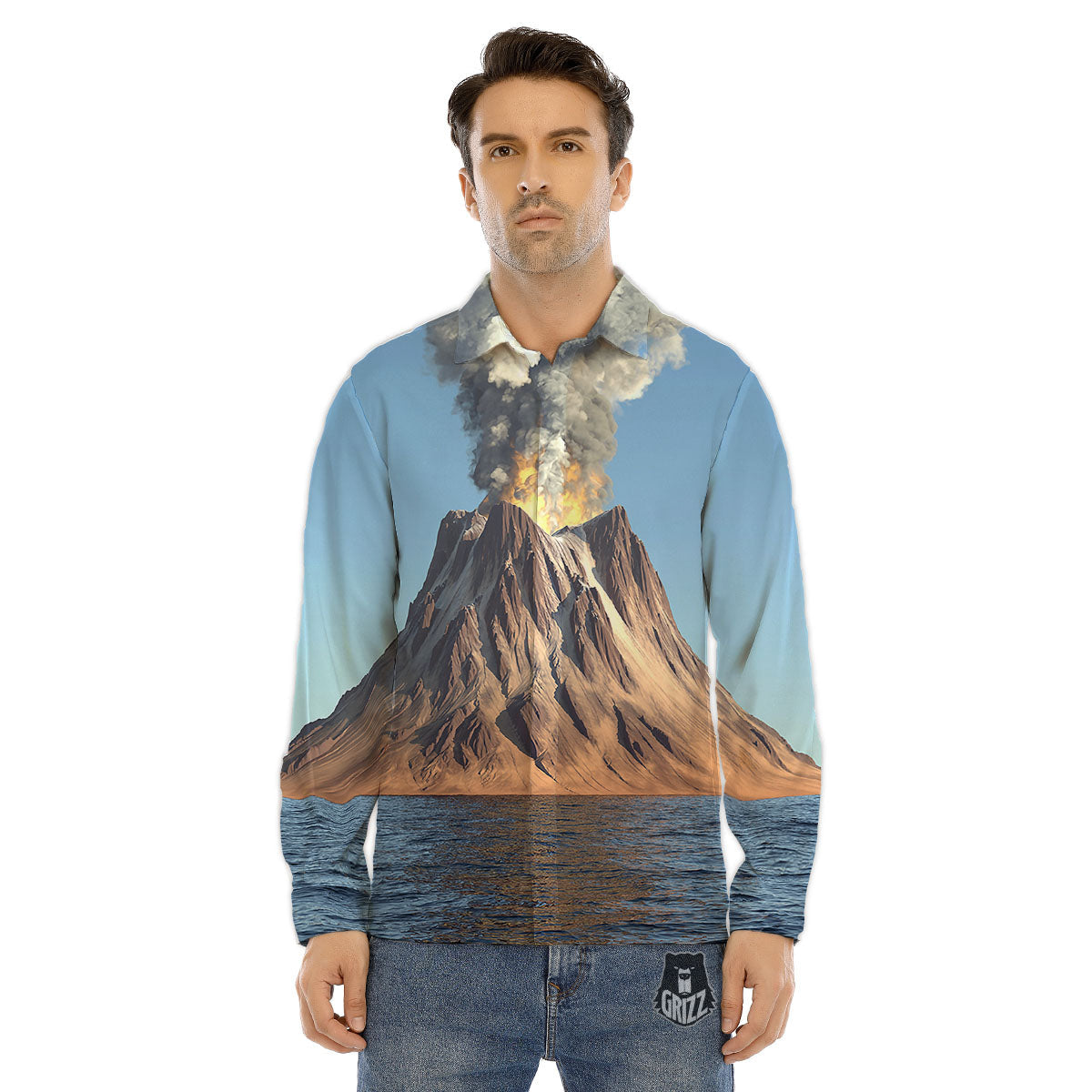 Family Sloth Print Pattern Men's Dress Shirts-grizzshop