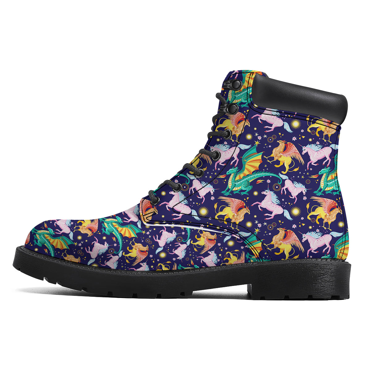 Fantastic Beasts Print Pattern Boots-grizzshop