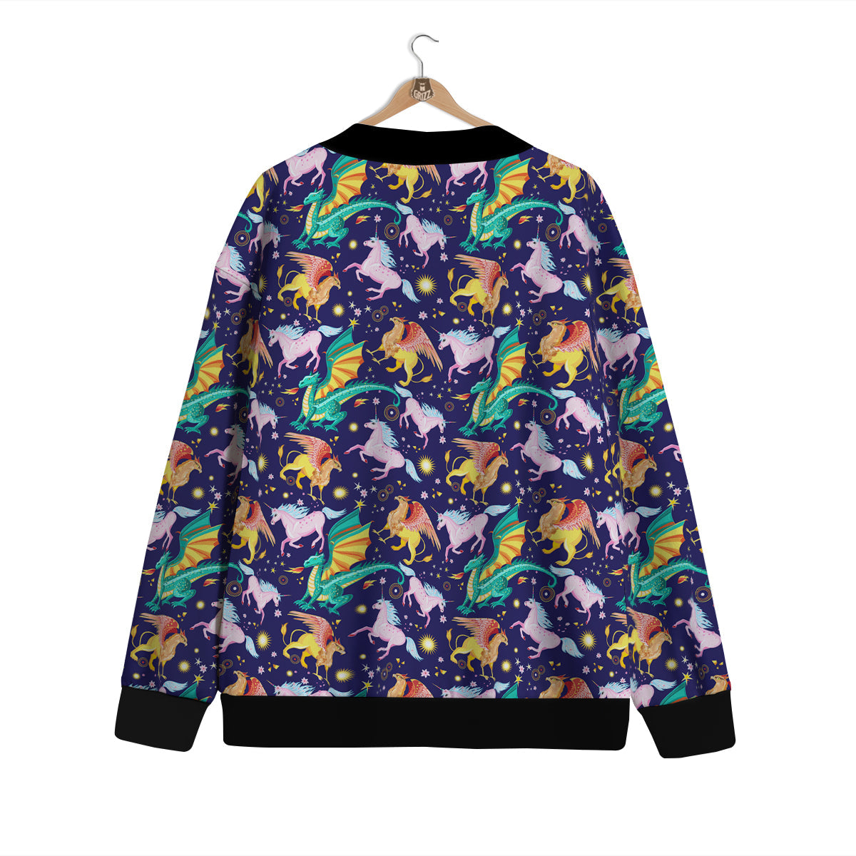 Fantastic Beasts Print Pattern Cardigan-grizzshop