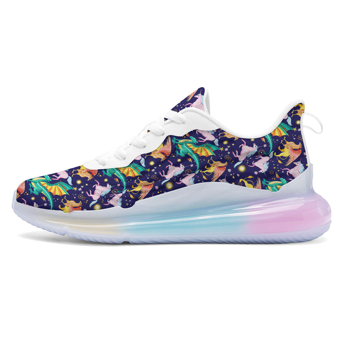 Fantastic Beasts Print Pattern Running Sneakers-grizzshop