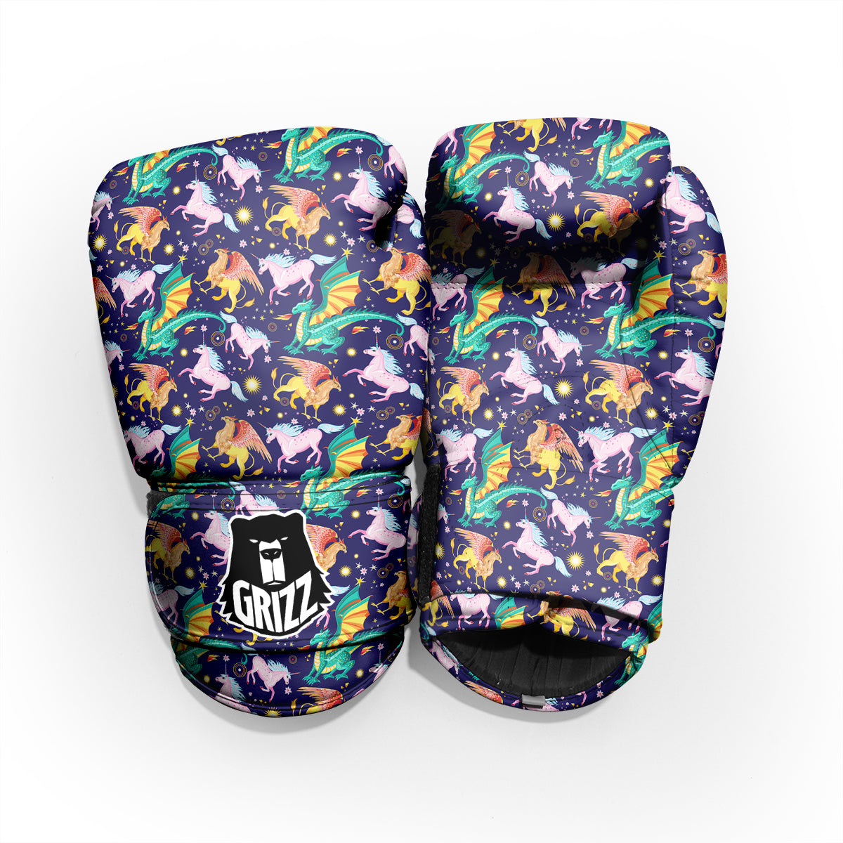 Fantastic Beasts Print Pattern Sparring Gloves-grizzshop