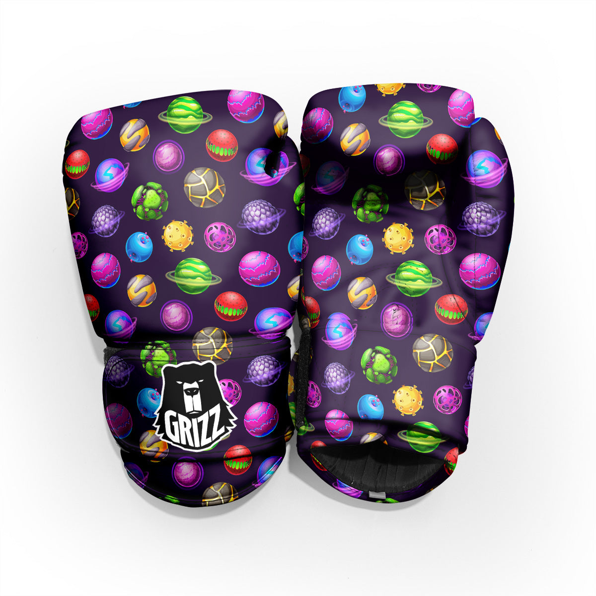 Fantasy Planets In Space Universe Print Pattern Pro Boxing Glove