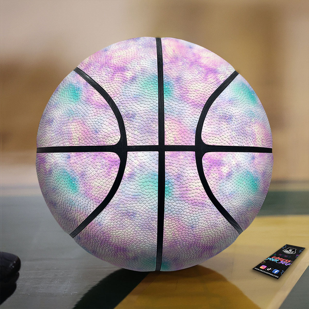 Fantasy Star Print Pattern Basketball-grizzshop