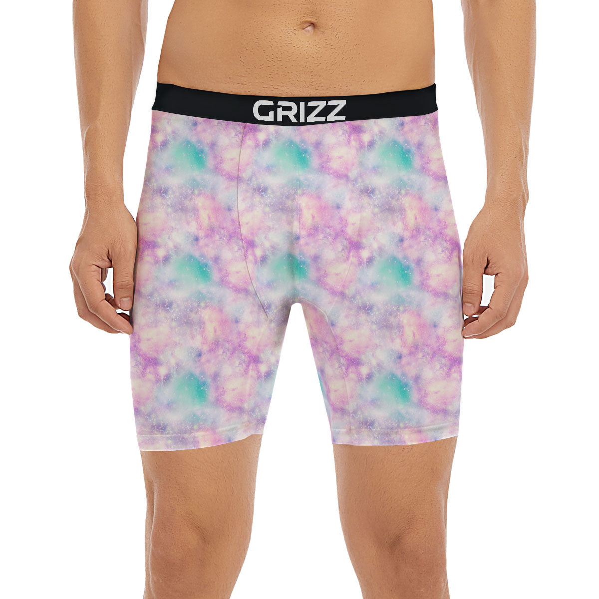 Fantasy Star Print Pattern Boxer Briefs-grizzshop