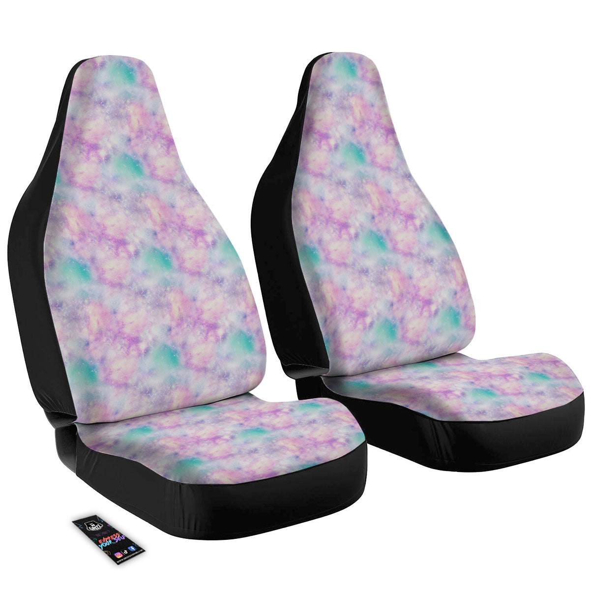 Fantasy Star Print Pattern Car Seat Covers-grizzshop