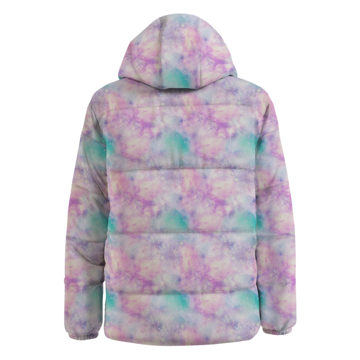 Fantasy Star Print Pattern Down Jacket-grizzshop