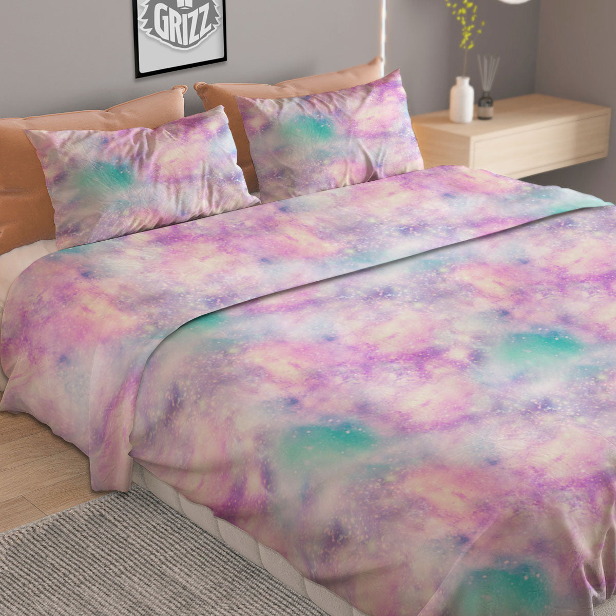 Fantasy Star Print Pattern Duvet Cover Bedding Set