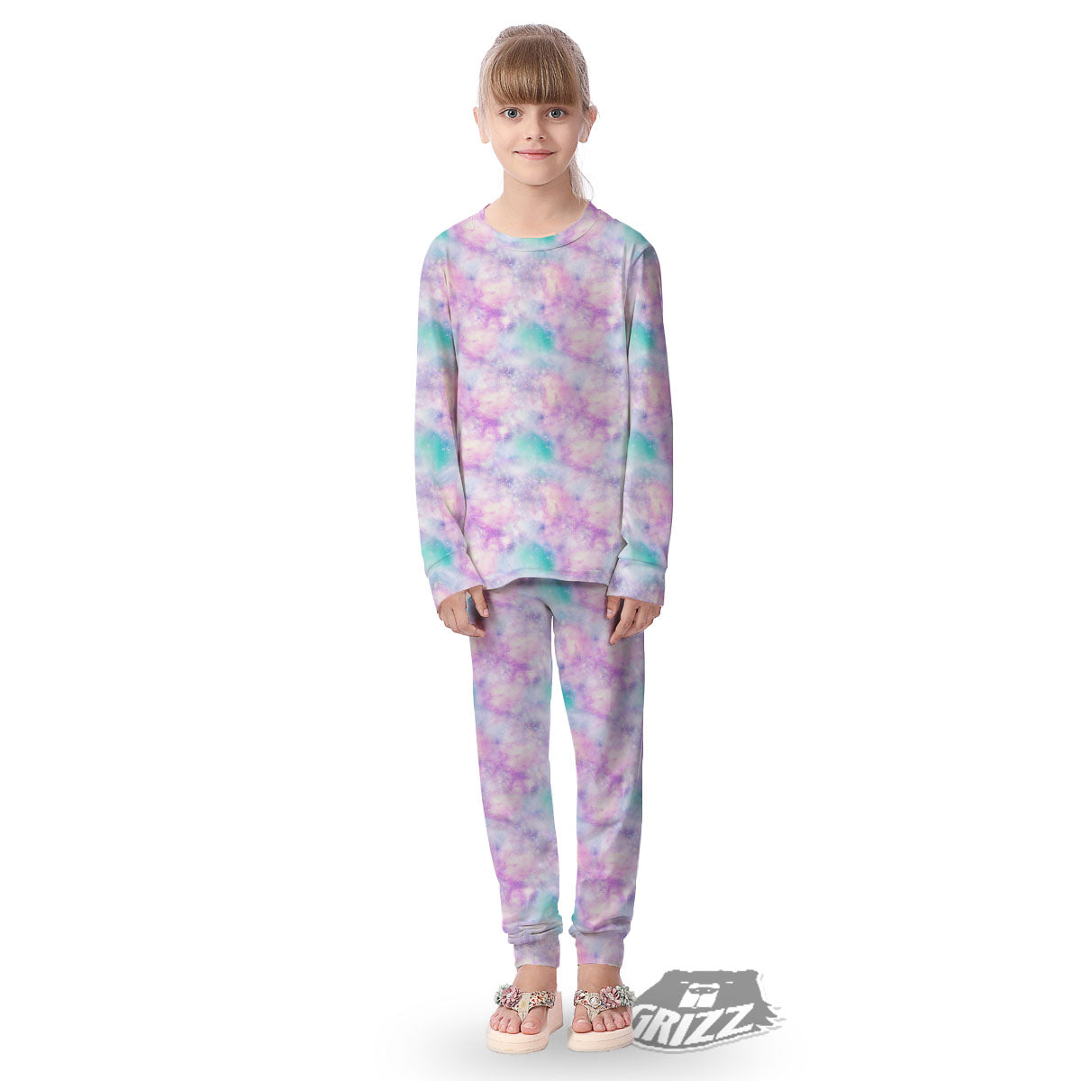 Fantasy Star Print Pattern Kid's Pajamas-grizzshop