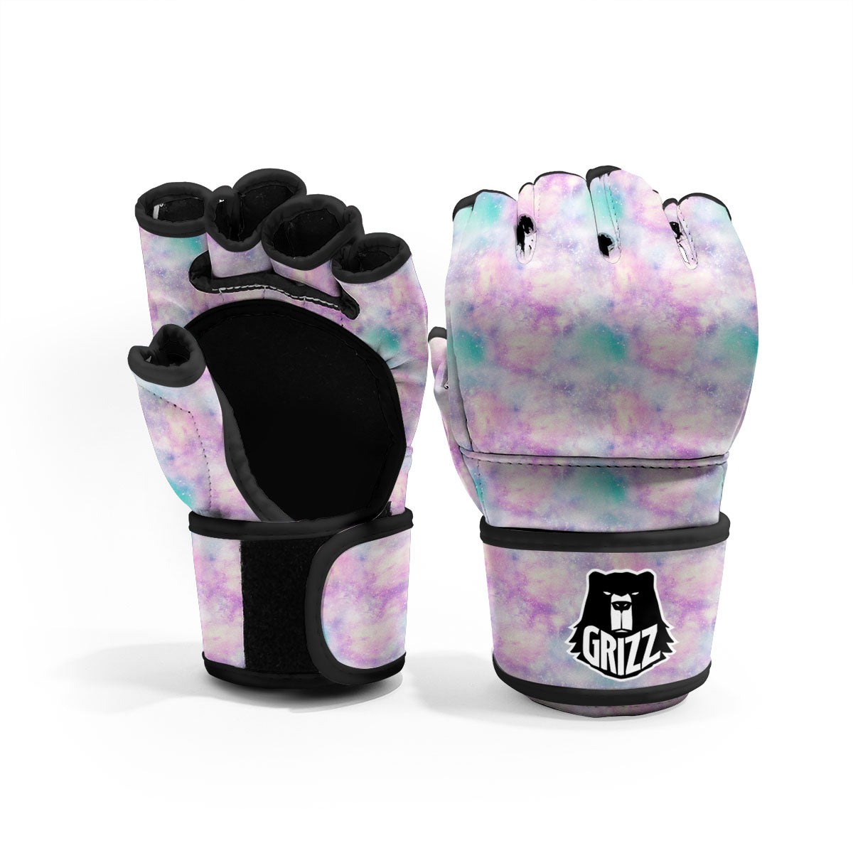 Fantasy Star Print Pattern MMA Gloves-grizzshop