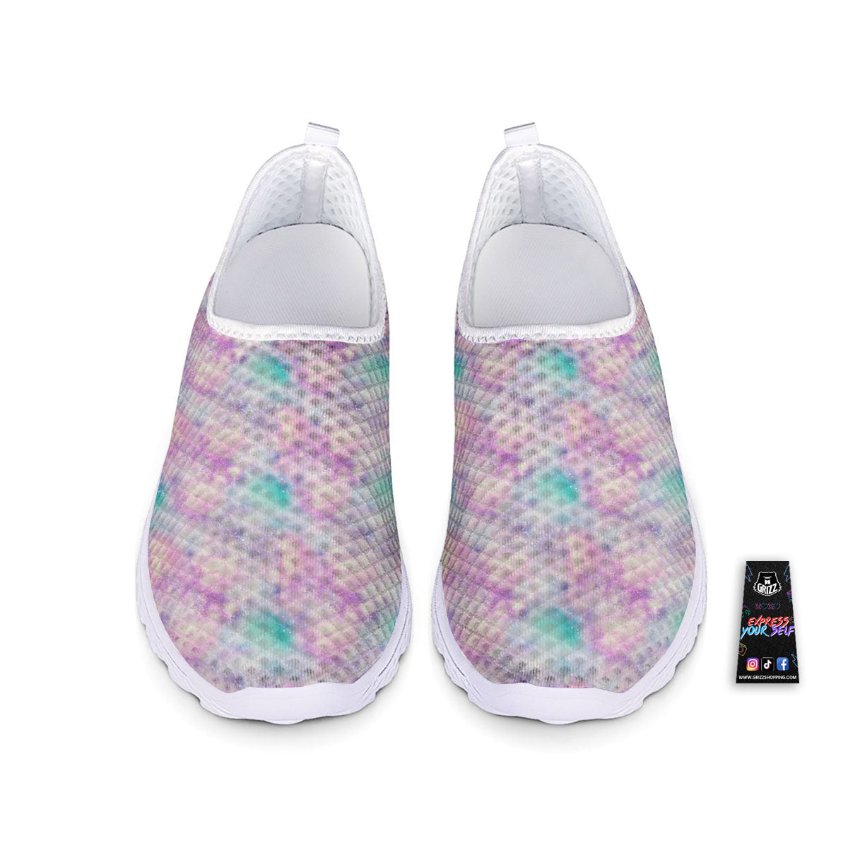Fantasy Star Print Pattern Nurse Shoes-grizzshop