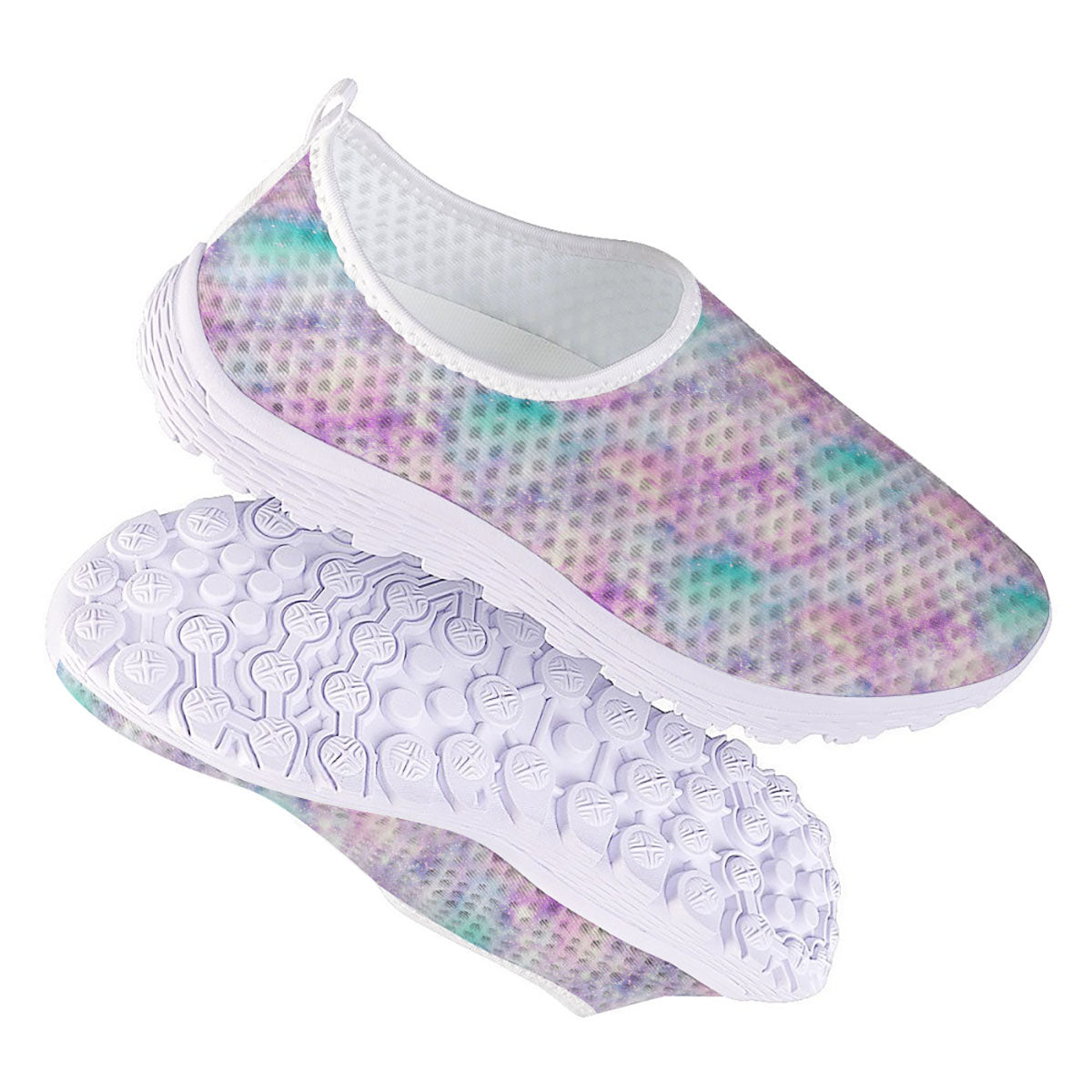 Fantasy Star Print Pattern Nurse Shoes-grizzshop