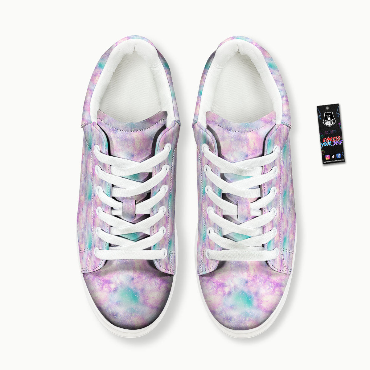 Fantasy Star Print Pattern Platform Shoes-grizzshop