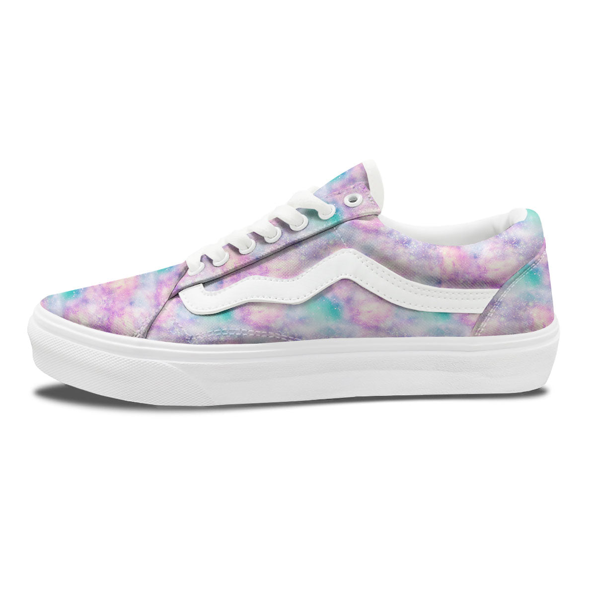 Fantasy Star Print Pattern Skate Shoes-grizzshop