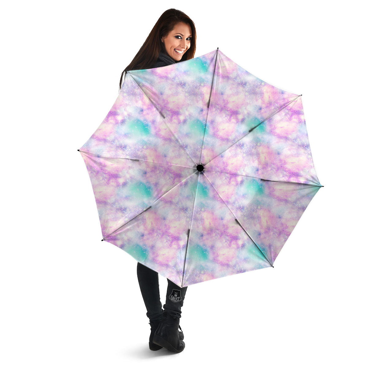 Fantasy Star Print Pattern Umbrella-grizzshop