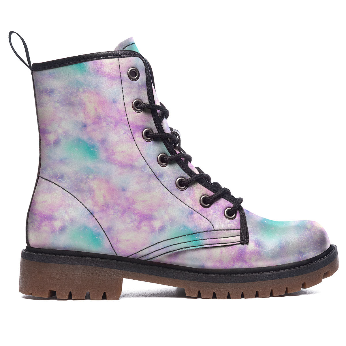 Fantasy Star Print Pattern Work Boots-grizzshop