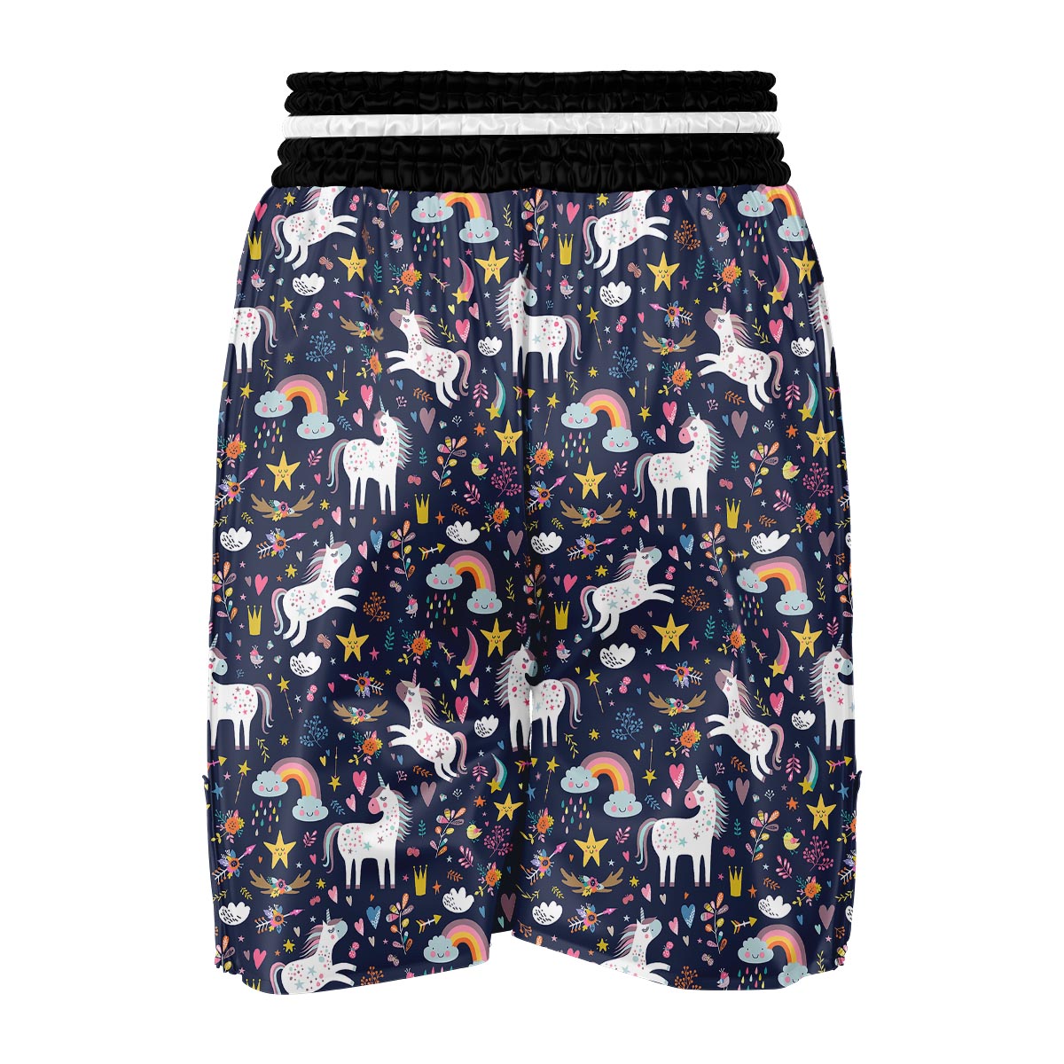 Fantasy Unicorn Boxing Shorts-grizzshop