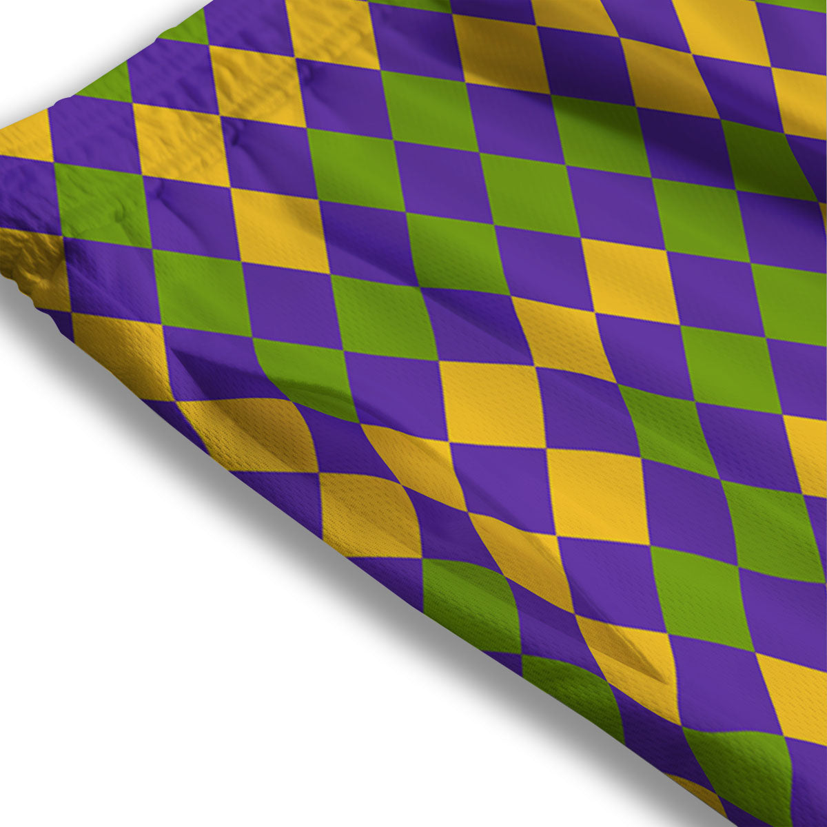 Fat Tuesday Mardi Gras Pattern Mesh Shorts