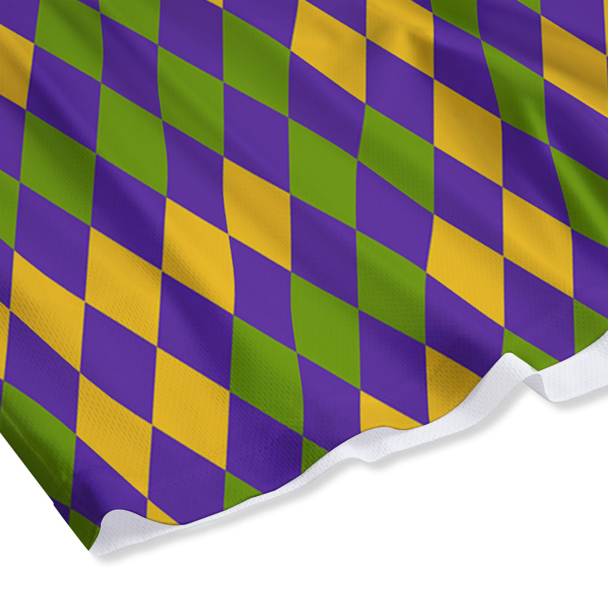 Fat Tuesday Mardi Gras Pattern Mesh Shorts