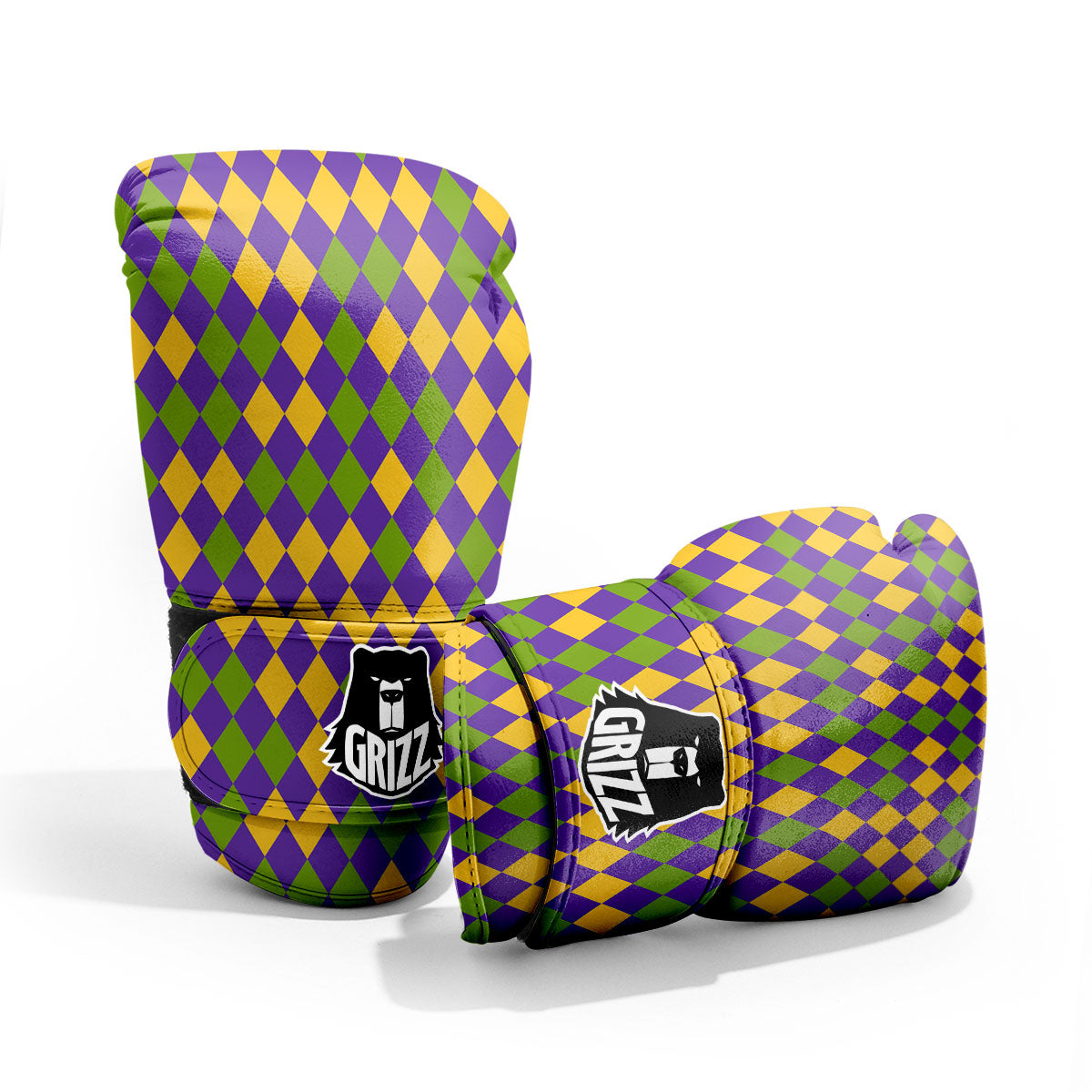 Fat Tuesday Mardi Gras Pattern Pro Boxing Glove