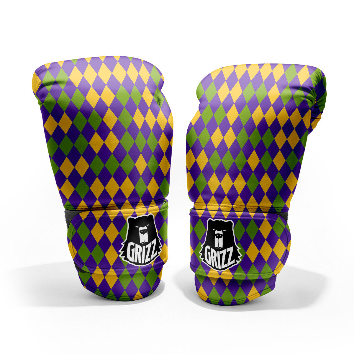 Fat Tuesday Mardi Gras Pattern Pro Boxing Glove