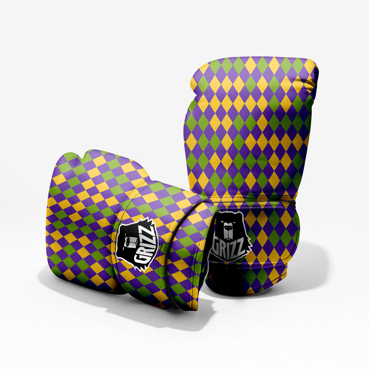 Fat Tuesday Mardi Gras Pattern Pro Boxing Glove