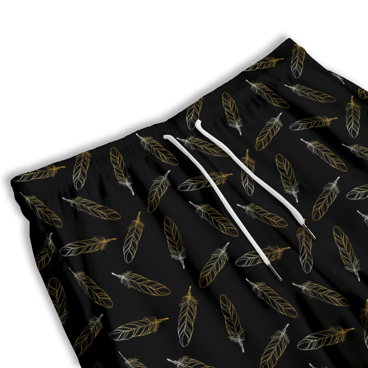 Floral Hawaiian Print Pattern Men's Athletic Shorts