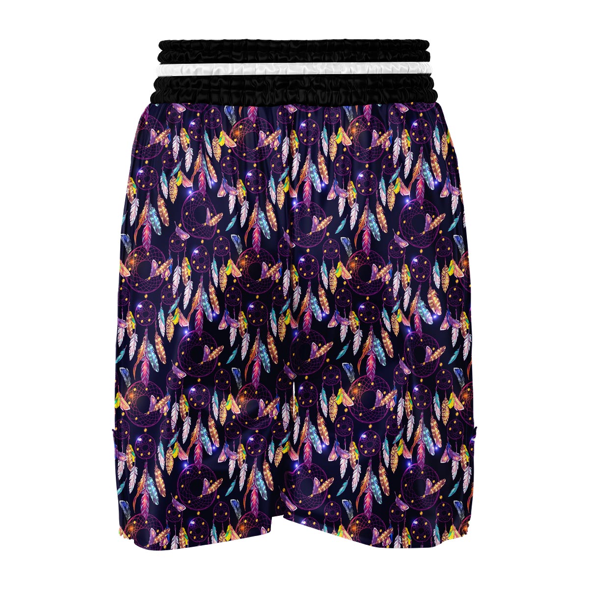 Feather Dream Catcher Vintage Boxing Shorts-grizzshop