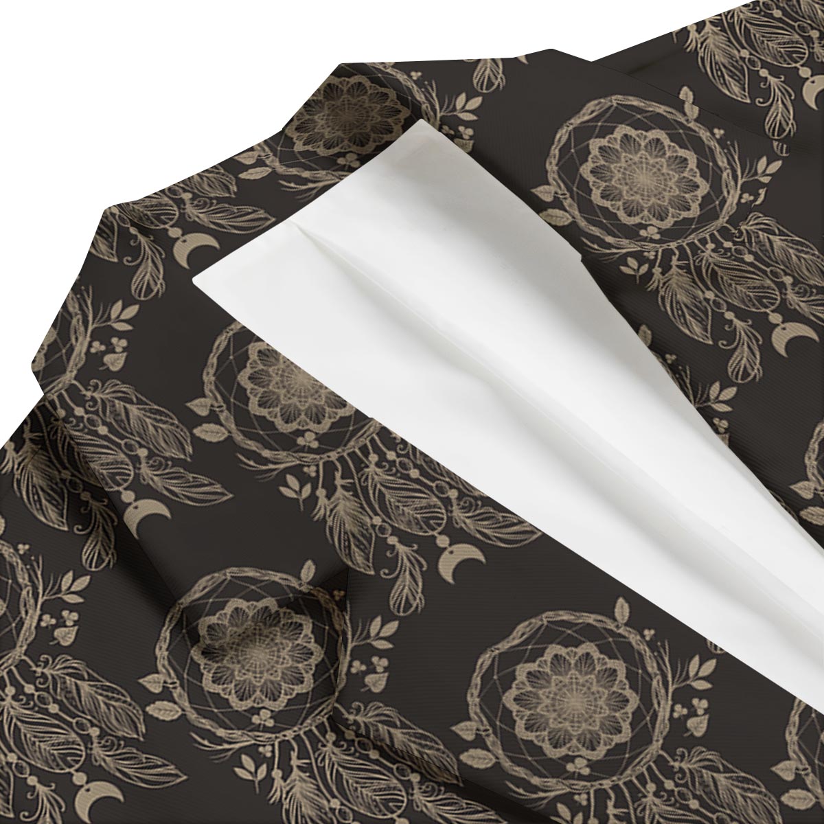 Feather Vintage Dream Catcher Men's Blazer-grizzshop