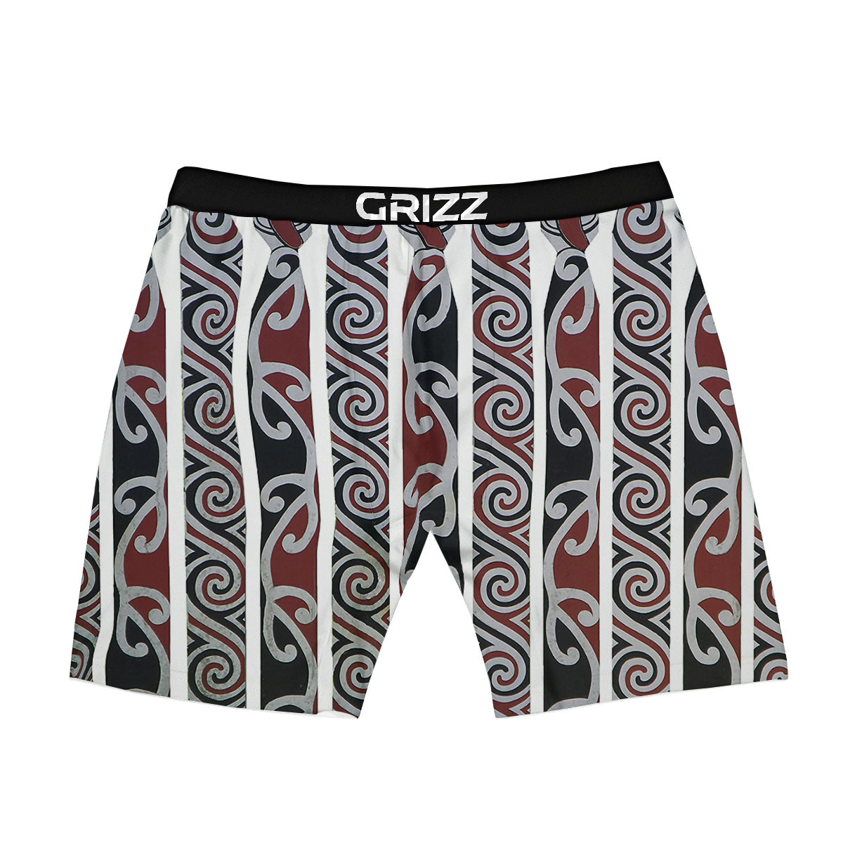 Fence Maori Print Boxer Briefs-grizzshop
