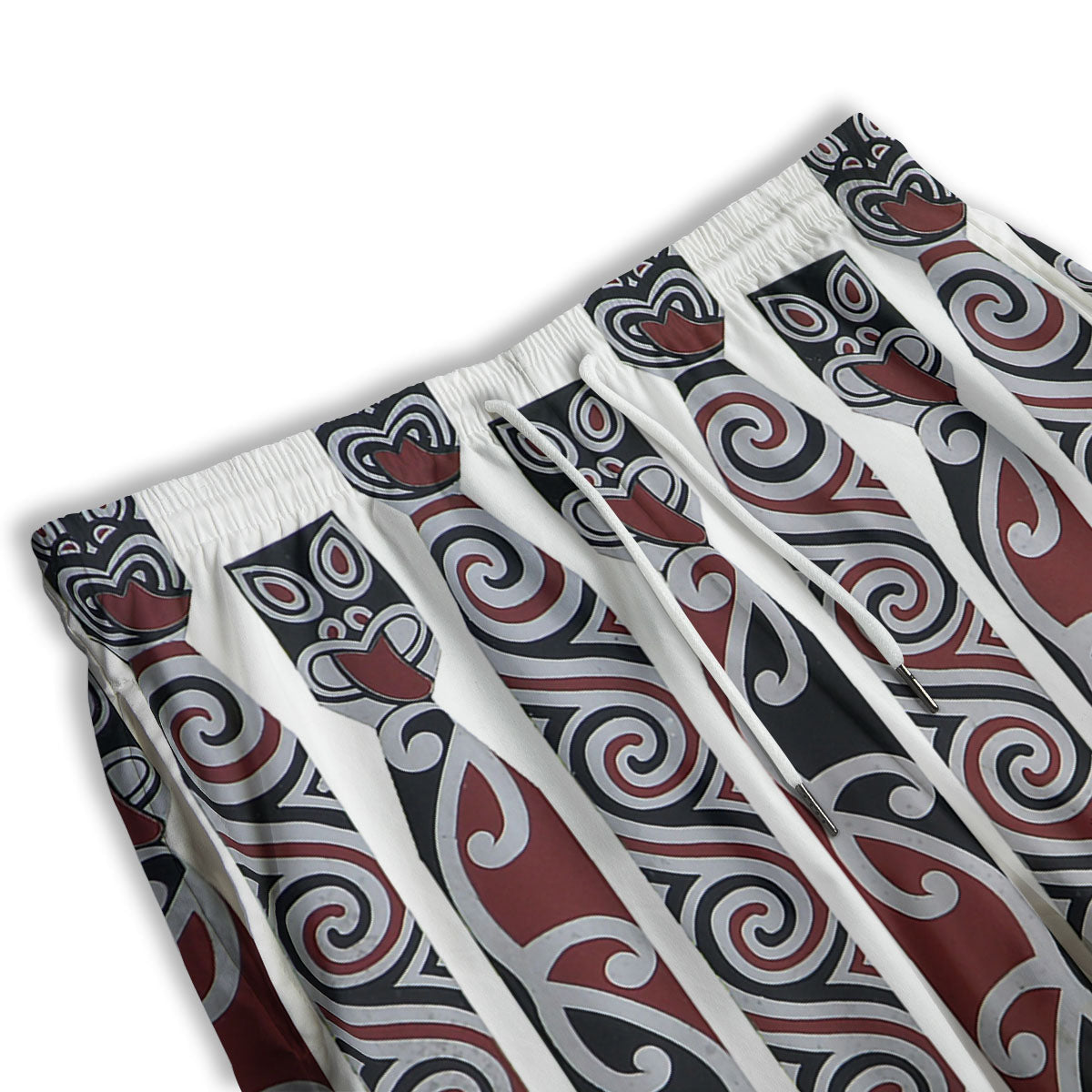 Fence Maori Print Men's Athletic Shorts