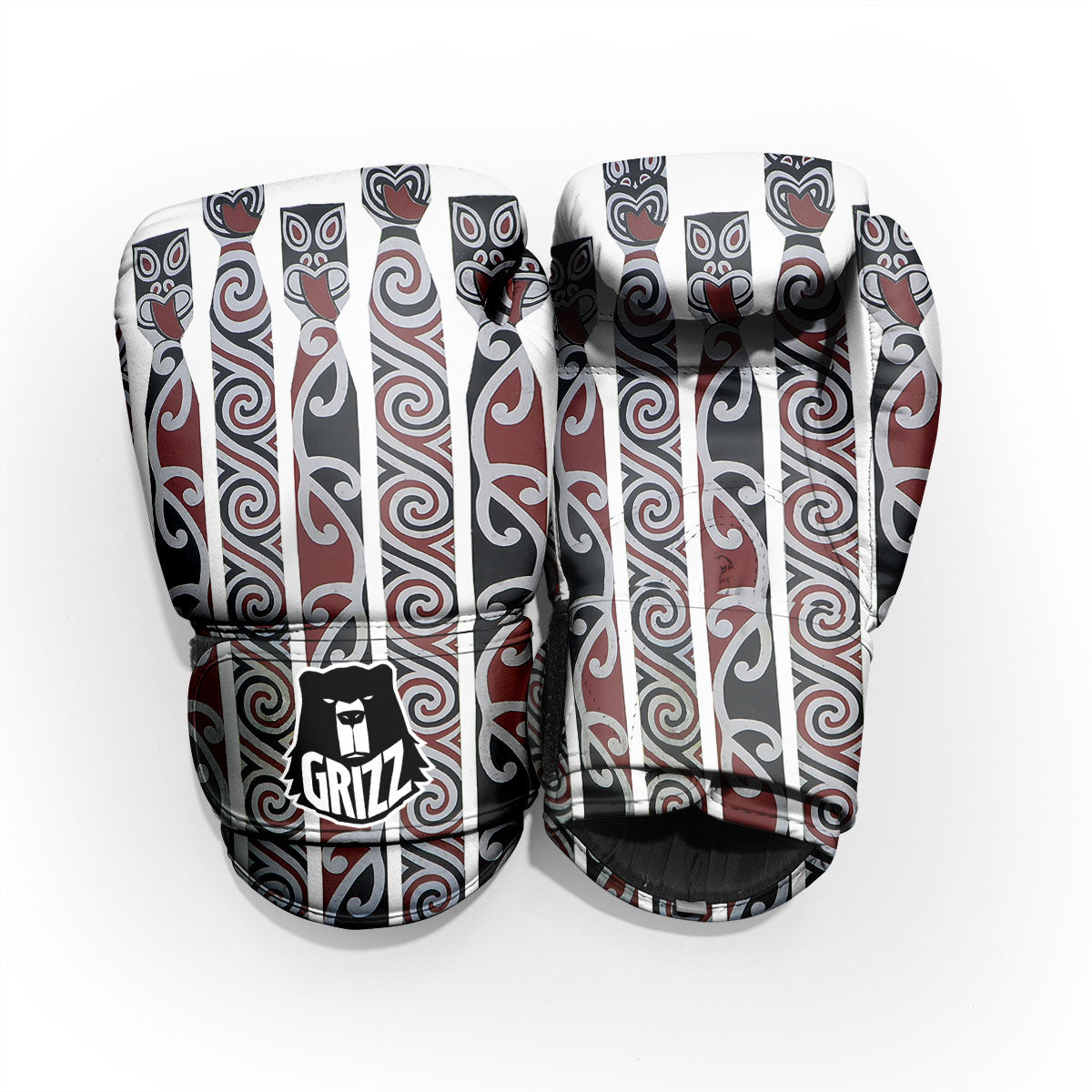Fence Maori Print Pro Boxing Glove