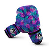 Fern Leaf Psychedelic Color Print Pattern Boxing Gloves-grizzshop