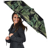 Fern Leaf Tropical Print Pattern Umbrella-grizzshop